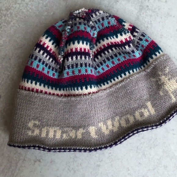 Smartwool Beanie Merino Wool And Acrylic Blend 100% Merino Wool Lining One Size - Picture 7 of 7